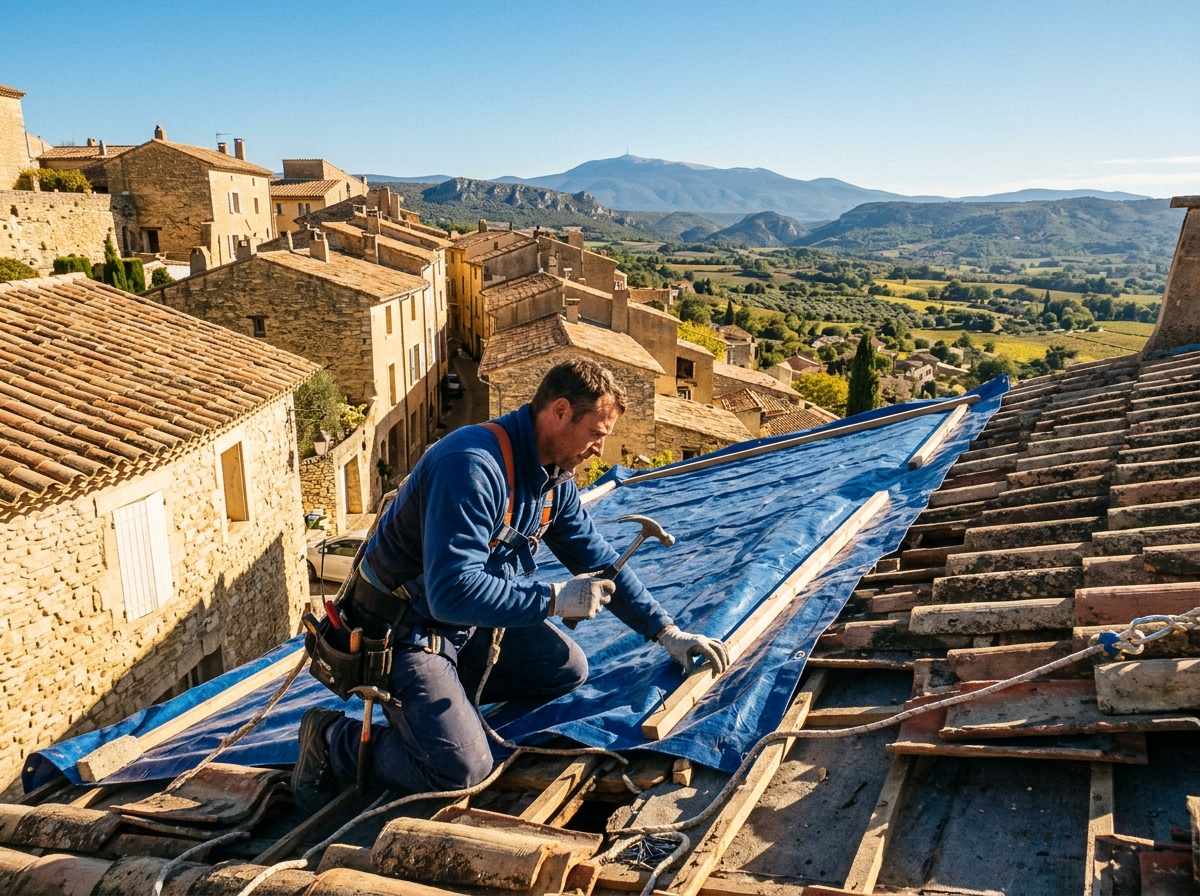 Fuite de toiture urgence